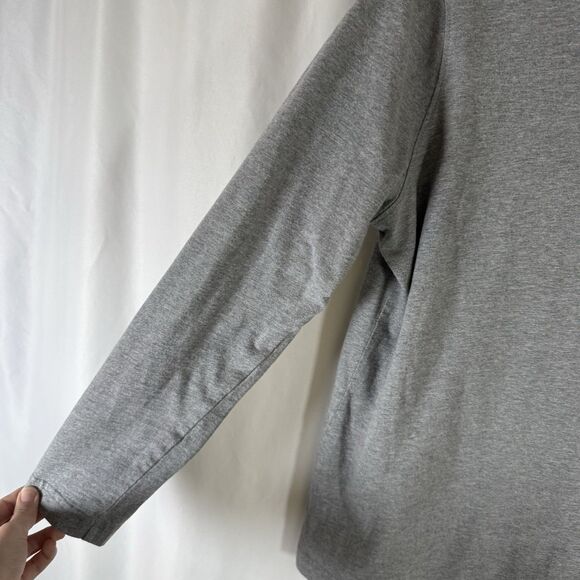 Duluth 40 Grit Shirt Men's XL Grey Long Sleeve Crew Neck Solid 100% Cotton - Picture 7 of 10